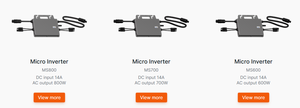 Tsun Mircoinverter 400w 500w 600w 800w Balcon Micro Onduleur Tsun <span class=keywords><strong>Tsol</strong></span>-ms800 - Product Image 4