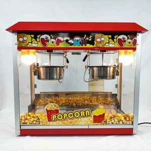 Hot Sale Electric <strong>Popcorn</strong> <strong>Machine</strong> <strong>Popcorn</strong> Making <strong>Machine</strong> Cart 2 Pots Gas Operated Commercial <strong>Popcorn</strong> <strong>Machine</strong> - Product Image 2