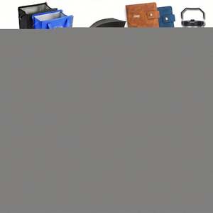 Bolsa de Lona Personalizable con Asas de Colores para Arte, Manualidades y Regalos Promocionales - Lisa y Lista para Personalizar - Product Image 5