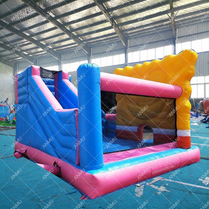 Castillo Inflable de Alta Calidad para Exteriores, Casa de Brinco Inflable con Diseño de Dibujos Animados - Product Image 4