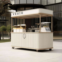 Comptoir de bar portable et personnalisable de haute qualité pour restaurant extérieur, en forme de I ou carré, idéal pour usine de conteneurs