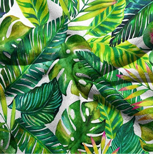 Toalla de algodón y poliéster <span class=keywords><strong>con</strong></span> hojas de palma para baño, toalla de playa <span class=keywords><strong>con</strong></span> planta Tropical, para Hotel, Spa, baño, <span class=keywords><strong>gimnasio</strong></span>, familia, hoja de plátano - Product Image 4