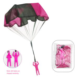 Lanzamiento de mano Mini soldado paracaídas para niños al aire libre Juguetes Divertidos juego educativo Flyiing paracaídas deporte para juguetes - Product Image 2