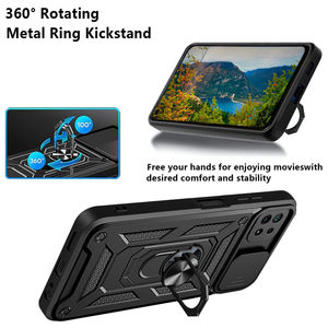 Trượt Máy Ảnh Đẩy Cửa Sổ Armor Điện Thoại Trường Hợp Đối Với Motorola Edge 50 Fusion 5G S50 Neo 50 Siêu Cộng Với 2024 Kim Loại Vòng TPU + PC Bìa - Product Image 5