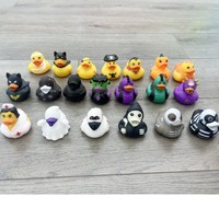 Nouveauté Amazon : 24 canards jaunes d'Halloween, modèles variés (citrouille, fantôme), 2 pouces, en stock