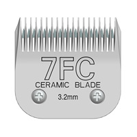 Lames de tondeuse A5 professionnelles pour animaux de compagnie, lames de rechange pour tondeuse, 10 pièces #   30 #   40 #   Tondeuse de toilettage 3F 4F 5F 7F Steel and Fit