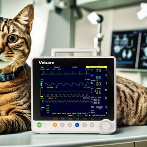 Équipement de surveillance des patients en clinique vétérinaire - Moniteur de signes vitaux multiparamètres pour hôpital - Product Image 1