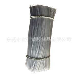 Abrazaderas de Cable Planas Transparentes XJ de 100 mm con Autobloqueo para Vajillas, Manualidades, Juguetes y Embalaje - Product Image 4