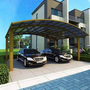 Structure portable robuste, abri de <span class=keywords><strong>voiture</strong></span> anti-UV avec certification CB, largement utilisé pour les garages extérieurs et les abris de stationnement pour deux voitures - Product Image 2