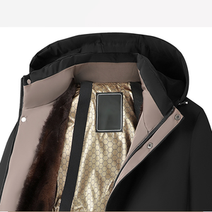 Veste d'hiver épaisse et résistante au froid pour homme, style décontracté et professionnel - Product Image 6