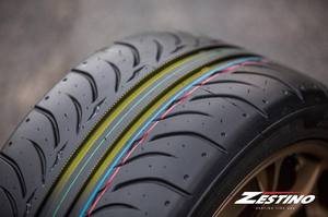 Pneu semi-lisse à circuit complet R888R Cup2 <span class=keywords><strong>Zestino</strong></span> Gredge <span class=keywords><strong>225</strong></span>/<span class=keywords><strong>40R18</strong></span> 265/<span class=keywords><strong>40R18</strong></span> - Product Image 4