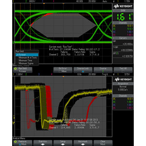Oscilloscope à signaux mixtes Keysight MSOX3024G : 200 MHz, 4 canaux analogiques et 16 canaux numériques - Product Image 5