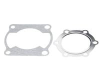 Nouvel ensemble complet de composants de cylindre, piston, joint et segments de 56 mm à grande alésage, en aluminium et acier, pour la reconstruction de moteurs DT125 YZ125, à longue durée de vie
