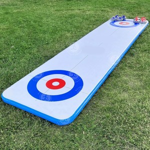 Xách tay <span class=keywords><strong>Inflatable</strong></span> Curling Rink cho các sự kiện ngoài trời khổng lồ tầng không khí trò chơi cho người lớn, sân bên, và lễ hội vui vẻ - Product Image 1