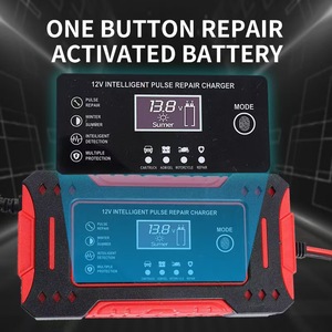 Bộ sạc pin thông minh 12V 6A-Bộ sạc xe hơi/xe máy phổ quát pin axit chì AC DC (Có sẵn nhiều loại phích cắm khác nhau) - Product Image 4