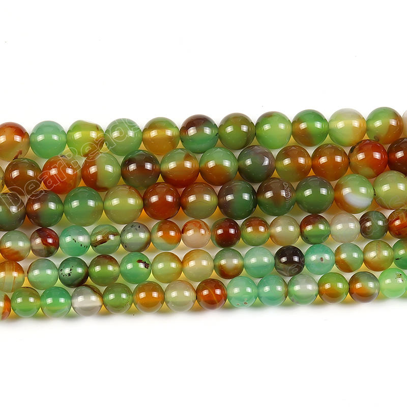 Wholesale Peacock Agate Beads Natural Gemstones for DIY