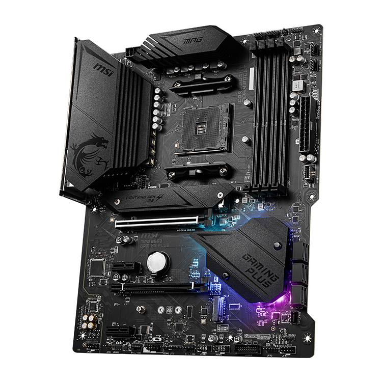 Ryzen 5 5600G + MSI B550 GAMING PLUS セット AMD Ryzen 5 5600X 3.7 GHz Six-Core AM4 Processor & MSI MPG B550I