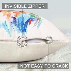 Màu nước Pet Dog <span class=keywords><strong>Pug</strong></span> Cushion Cover 45x45 vuông động vật trang trí nội thất Linen ném gối trường hợp đối với sofa - Product Image 6