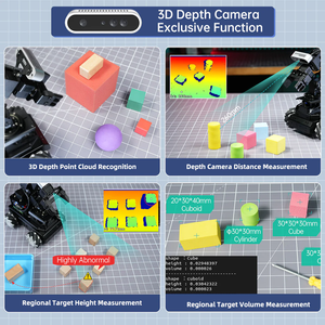Chipboard hiwonder landerpi robot xe Raspberry Pi với ai tầm nhìn cánh tay robot, hỗ trợ ros2, mô hình ai lớn (chatgpt) - Product Image 5
