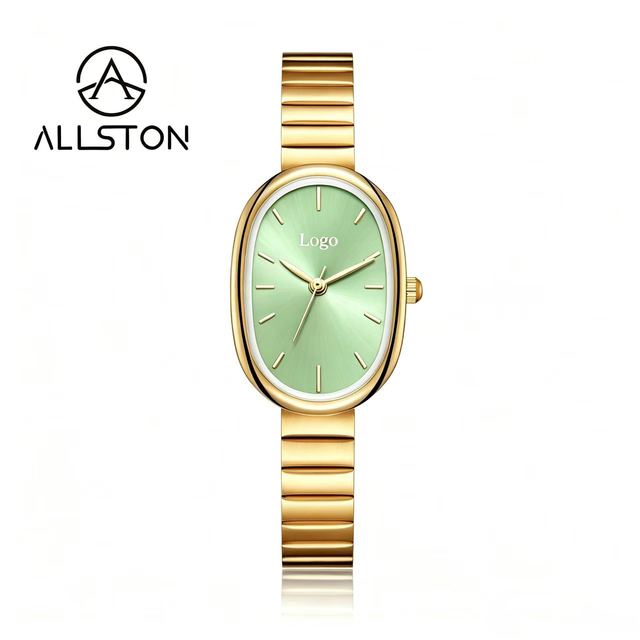 Quartz Watch with Colorful Classic Wrist Watch for Women Fashion Oval Style Business Luxury Watches