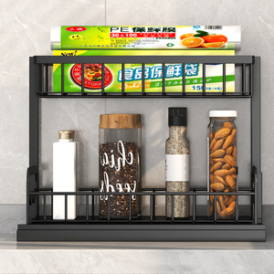 Long Life Adjustable Realinn l Shaped Ack 2 Tier Under Sink Organizer <strong>Kitchen</strong> Sink Organizer Sliding Solid Metal and Storage - Product Image 2