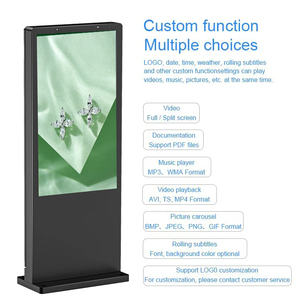 Pantalla Digital Táctil LCD para Exteriores de 49/55/65 Pulgadas, Reproductor Multimedia, Android 4K, Kiosco Interactivo para Autobús/Tienda - Product Image 6