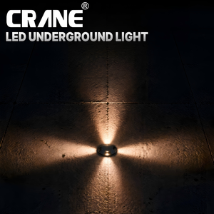 <span class=keywords><strong>Luminaire</strong></span> architectural encastré 4 voies en acier inoxydable pour <span class=keywords><strong>extérieur</strong></span> IP67 MR16, design moderne satiné brossé, avec manchon décoratif pour éclairage ascendante - Product Image 1