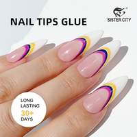 Colle pour faux ongles TK en promotion – Gel de construction haute qualité à liaison forte, lissant et nivelant pour la décoration des ongles