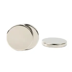 Super Strong N48 N52 round Neodymium Magnet Permanent Magnetic Materials for Fridges and Other Applications