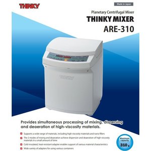 เครื่องปั่นเหวี่ยงในห้องปฏิบัติการ Thinky Are-310 ความเร็ว 2000 รอบต่อนาที 30 นาที พร้อมฟังก์ชั่นผสมและกำจัดฟอง - Product Image 2