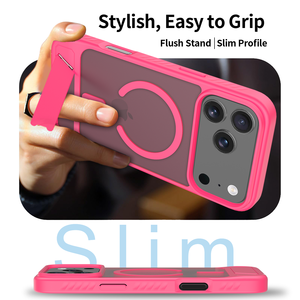 Phổ biến <span class=keywords><strong>iPhone</strong></span> 17 Pro Max trường hợp từ điện thoại di động Trường hợp với đứng mờ mờ chống sốc mềm điện thoại di động Trường hợp bìa - Product Image 6