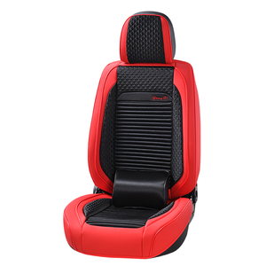 Ensembles de fourrure en cuir véritable de fabrication professionnelle en Chine housses de siège de <span class=keywords><strong>voiture</strong></span> vertes universelles - Product Image 6