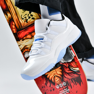 รองเท้าผ้าใบเด็กผู้ชาย <span class=keywords><strong>Air</strong></span> รุ่น <span class=keywords><strong>11</strong></span> <span class=keywords><strong>CMFT</strong></span> Low GS สีขาว/ดำ/แดงมหาวิทยาลัย ของแท้ 100% ผลิตในจีน รุ่น MSS-CZ0907102 - Product Image 4