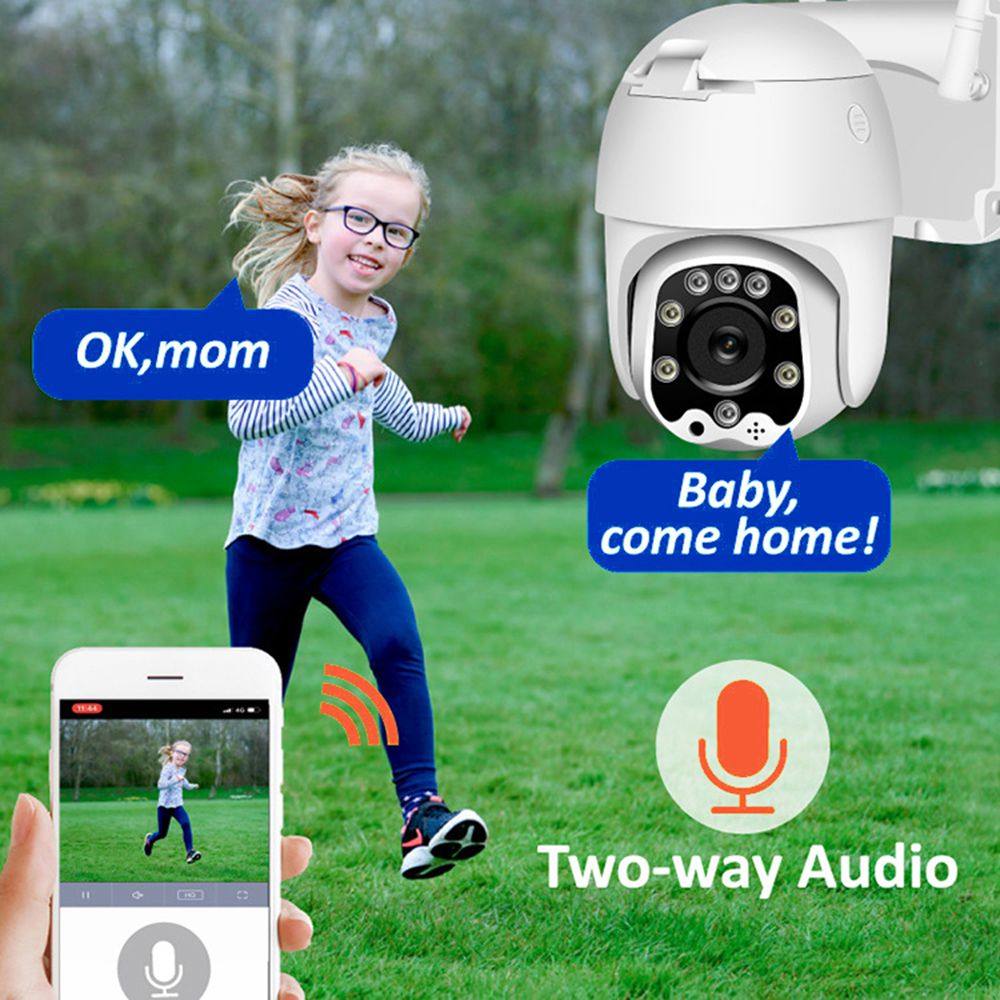 PTZ IP Camera Security Camera 5MP 1080P HD CCTV Remote Optical ZOOM 360 8 LED Night Vision LTE PTZ Camera for Outdoor