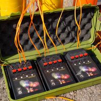 Système de tir de feux d'artifice télécommandé Lyson 12 canaux 3 pièces 4 queue longue Distance célébration du nouvel an chinois Offre Spéciale plastique