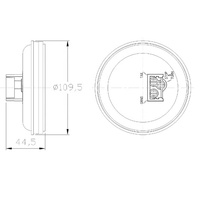 Vente chaude DOT SAE Emark Flash Lampe 4 Pouces Ambre 10 LED Rond Stop Turn Tail Truck Light avec Grommet pour remorque camion RV bateau
