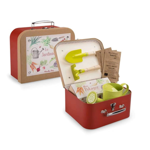 Nouvel arrivage Ensemble d'outils USDA Organic 100% Kit de jardin minimaliste Kit en bois enduit <span class=keywords><strong>pour</strong></span> le bureau des enfants <span class=keywords><strong>Cadeau</strong></span> de nouveauté <span class=keywords><strong>pour</strong></span> la culture à domicile - Product Image 1