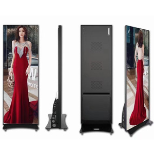 GOB foldable Poster Display P1.86 640x1920mm Indoor Advertising Screen Floor-Standing Resolution Aluminum <b>Frame</b> - Product Image 5