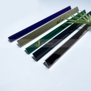 Profilé en T en métal EX054 JYF, moderne, durable, étanche, bande de finition pour carrelage, garantie de plus de 5 ans pour les sols en céramique - Product Image 6