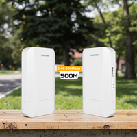 Venta caliente 500M Ascensor WiFi AP Outdoor Wireless AP 2,4G 300Mbps IP65 POE Fuente de alimentación Wireless AP Router Outdoor