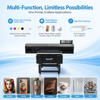 Impresora UV de 10 Años de Experiencia en Fabricación, Impresora UV Plana con Posicionamiento Visual para Discos USB y Carcasas de Móviles, Impresora UV en Venta