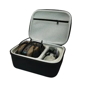 Durable Using Semi Waterproof Eva Hard Zipper Earphone Case