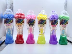 Hot Selling Clear Slime Toy Mermaid Figure <b>Crystal</b> Slime DIY Toy with 6 Colors for Ages 14 & up Unisex Slime Manufacturer Direct - Product Image 1
