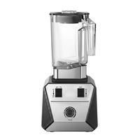Blender commercial 2200W, mixeur puissant pour smoothies avec pot en PC de 2L pour restaurant et cuisine