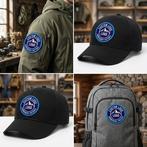 Toppe Ricamate Personalizzate Ecologiche Termoadesive in Twill OEM con Basso MOQ per Abbigliamento, Cappelli e Borse - Product Image 3