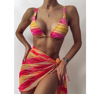 TW1099 chaud 3 <span class=keywords><strong>pièces</strong></span> imprimés léopard cravate teinture <span class=keywords><strong>maillot</strong></span> <span class=keywords><strong>de</strong></span> <span class=keywords><strong>bain</strong></span> vêtements <span class=keywords><strong>de</strong></span> plage maillots <span class=keywords><strong>de</strong></span> <span class=keywords><strong>bain</strong></span> <span class=keywords><strong>maillot</strong></span> <span class=keywords><strong>de</strong></span> <span class=keywords><strong>bain</strong></span> couvrir robe 2021 Sexy Bikini - Product Image 2