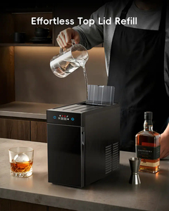Máquina para Hacer Bolas de Hielo de Whisky de 60 mm, Kim002a, Esferas de Hielo Grandes de 60 mm de Diámetro, -17 Grados Centígrados en el Centro de la Hielo Derretida - Product Image 4