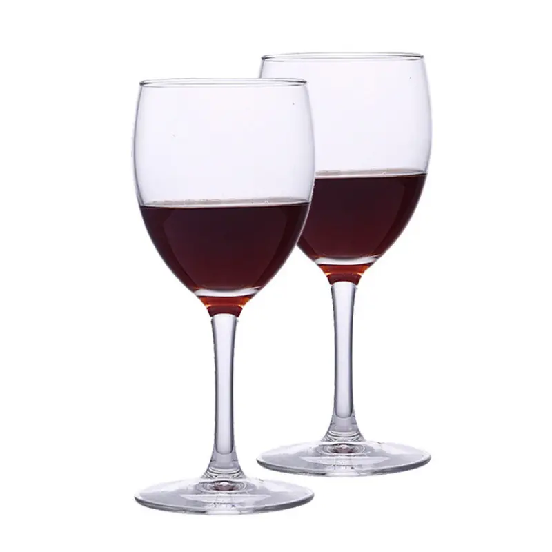 High Quality lead-free glass custom logo glass Home Party Wedding Red Wine Glass Cups
