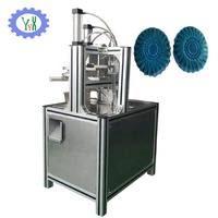 Machine d'emballage semi-automatique de haute précision pour comprimés ronds, pour l'étiquetage d'emballages chimiques, matériaux plastiques/papiers/films, avec moteur