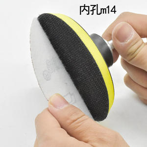 Disco de lijado autoadhesivo Sky Eagle de 100 mm con flocado para lijado, encerado y pulido - Product Image 2